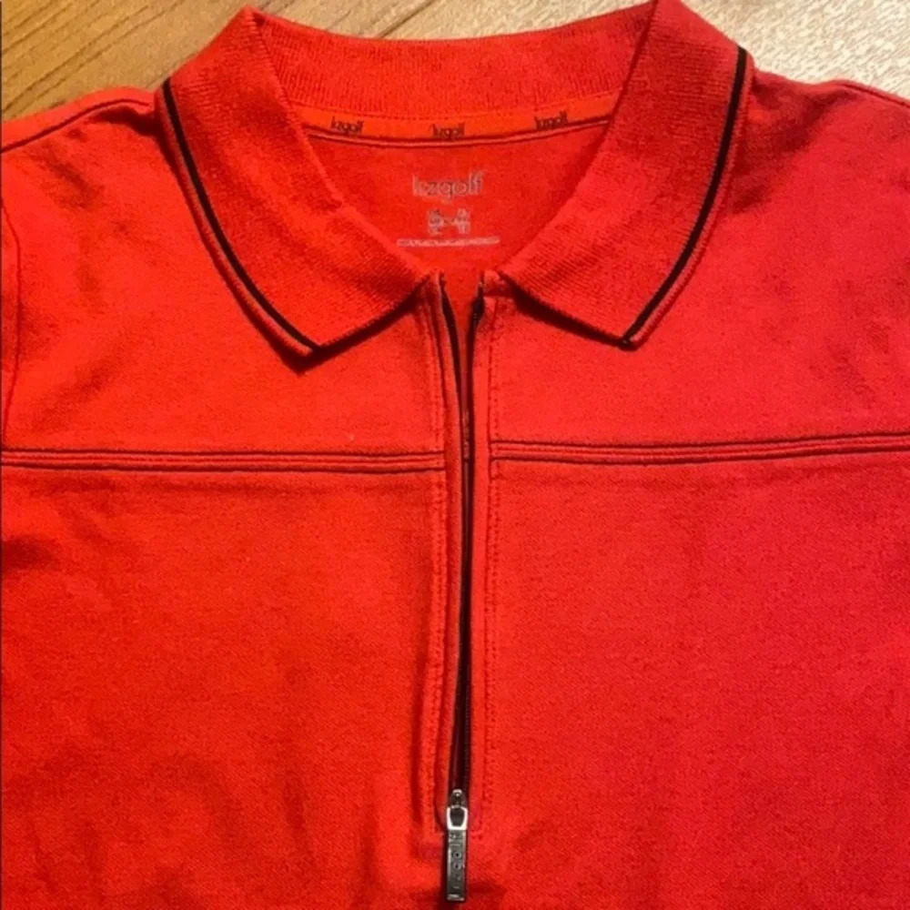 Liz‎ Gold Collared Golf Polo Short Sleeve​